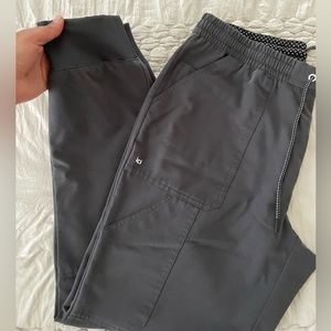 Grey scrubs. Gently used.